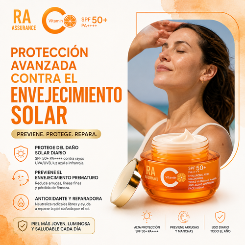 Crema Anti Age+ Factor Solar de 50 SPF